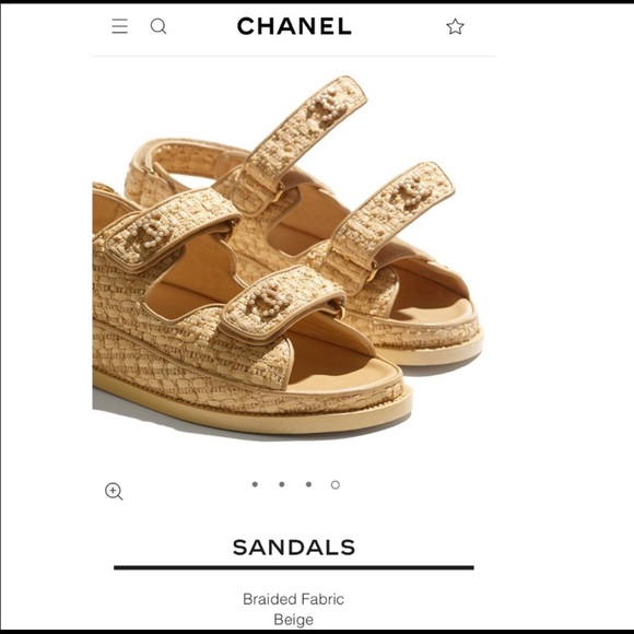 price of chanel dad sandals